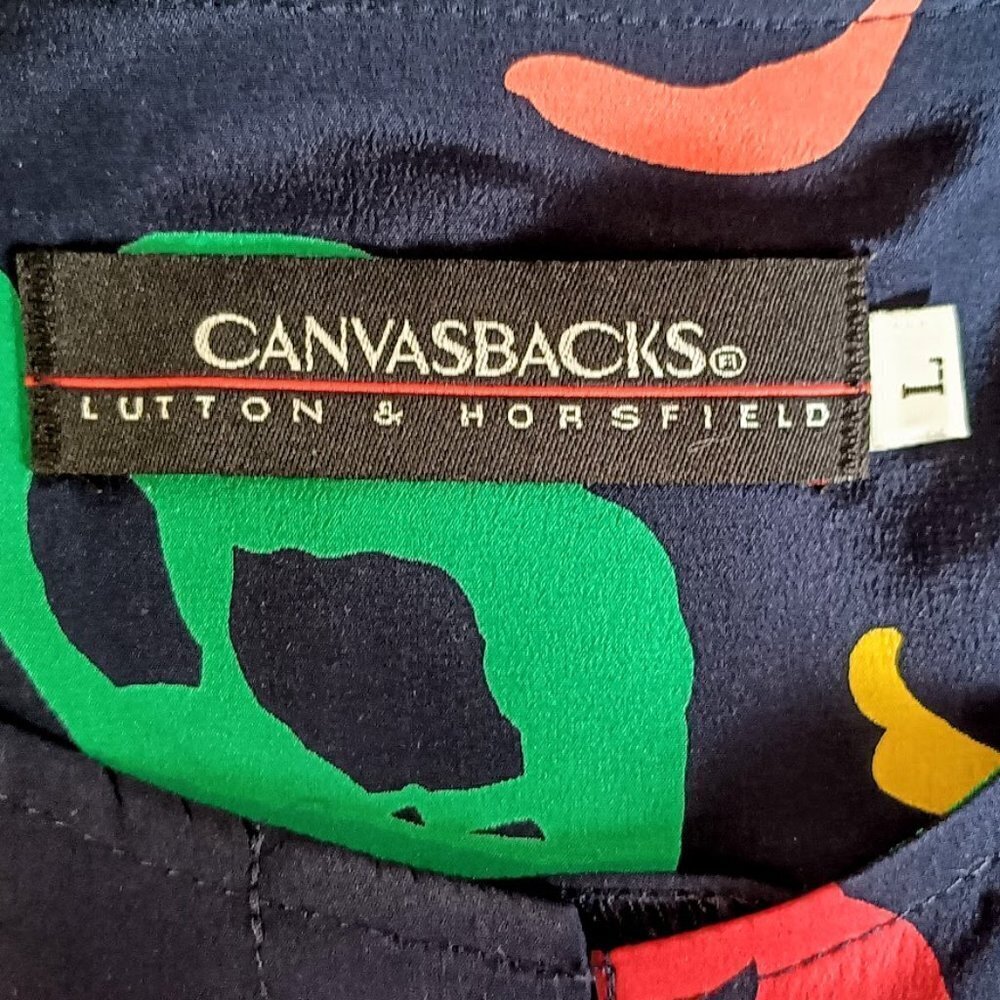 Canvasbacks Lutton & Horsfield Multicolor Abstrac… - image 5